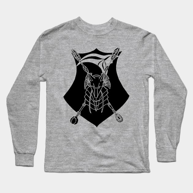 SG1 Anubis Guard Crest Long Sleeve T-Shirt by Joseph Baker